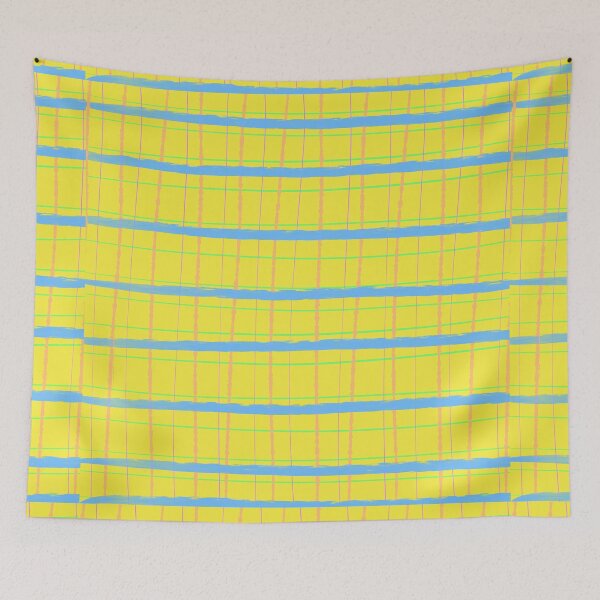Item preview, Retro Yellow Tartan  designed and sold by Niniannebast.