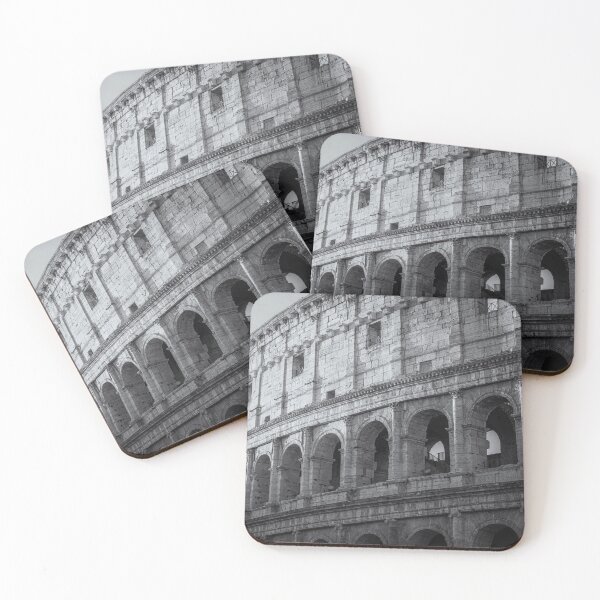 Item preview, Early Morning at the Colosseum Rome Italy BW designed and sold by PhotoArt by Joan Carroll.