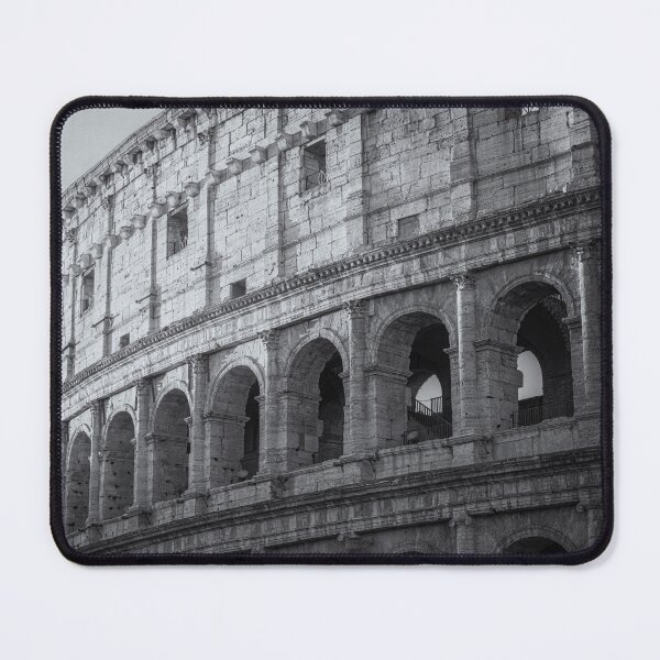 Item preview, Early Morning at the Colosseum Rome Italy BW designed and sold by PhotoArt by Joan Carroll.