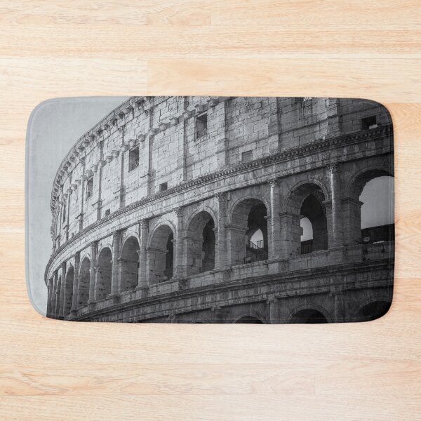 Item preview, Early Morning at the Colosseum Rome Italy BW designed and sold by PhotoArt by Joan Carroll.