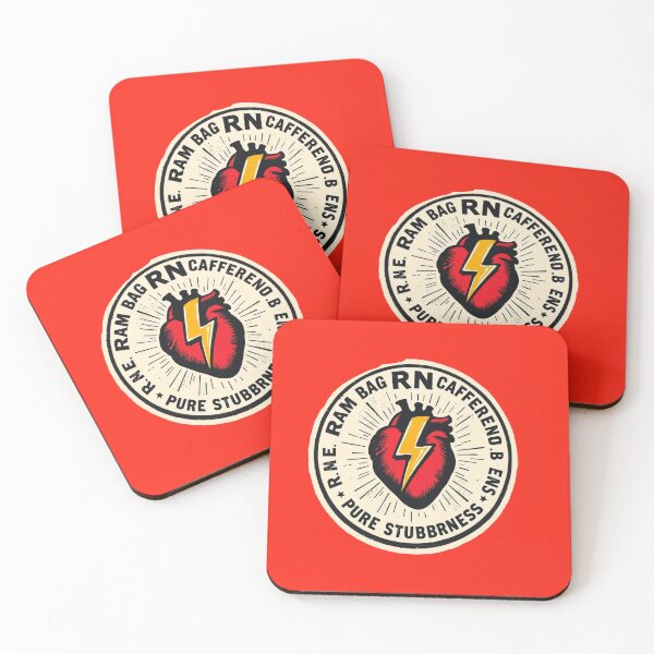 Item preview, Nurse powered by coffee andGrit designed and sold by peekaboo Designs.