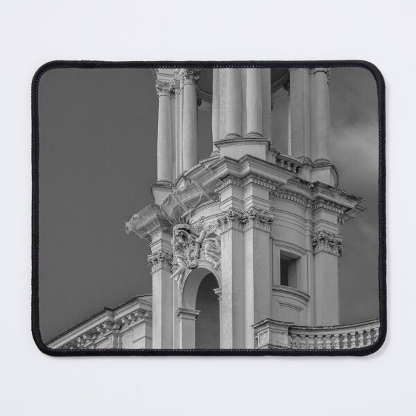 Item preview, Plata River God and Church Rome Italy designed and sold by PhotoArt by Joan Carroll.