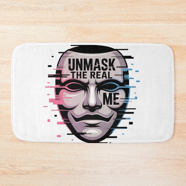 Item preview, Unmask the Real Me – Neurodivergent Masking Awareness Design designed and sold by MAEshopstore.
