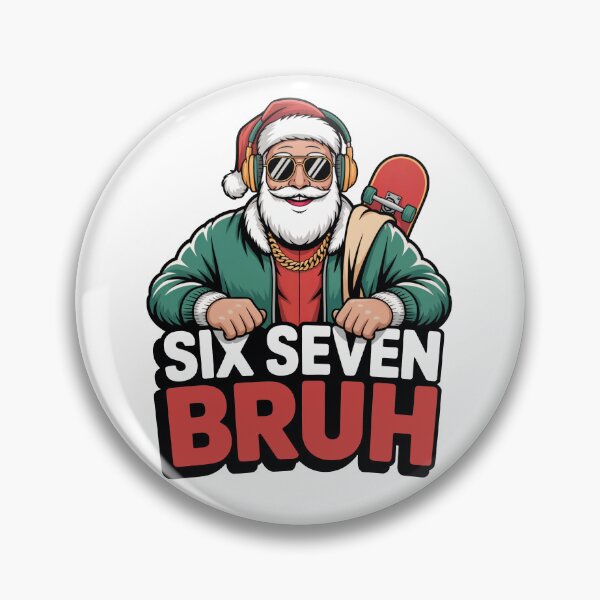 Item preview, Six Seven Bruh Cool Santa 6 7 Christmas designed and sold by J-Style-Design.