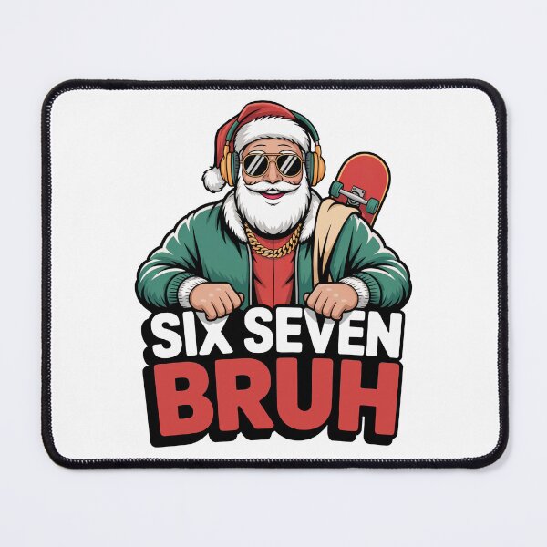 Item preview, Six Seven Bruh Cool Santa 6 7 Christmas designed and sold by J-Style-Design.