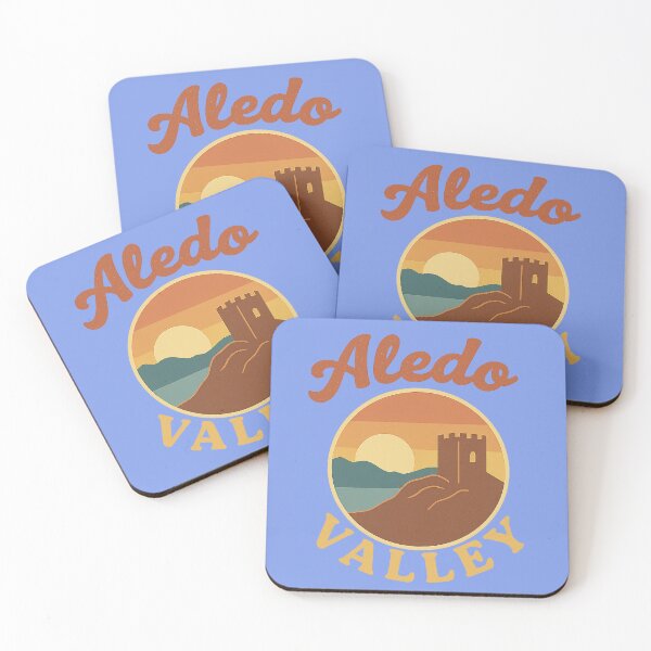 Item preview, Aledo Valley Retro 70s Sunset Design designed and sold by The Murcian Path.