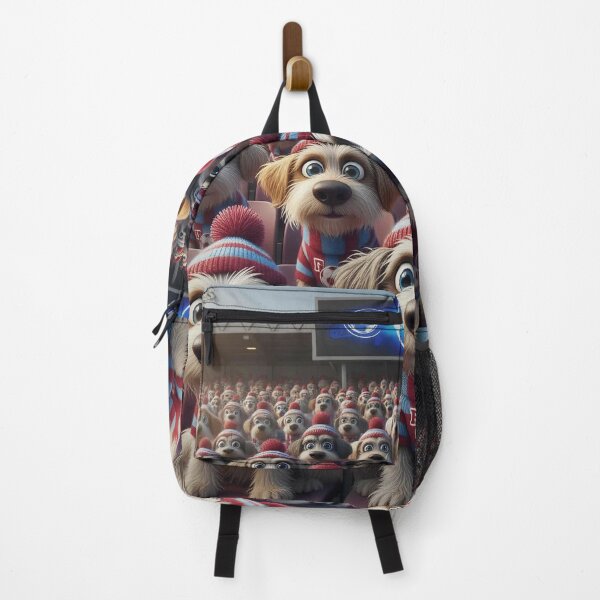 Item preview, Cute Cartoon Dogs as Soccer Fans in Stadium Crowd designed and sold by Pixel Pout.