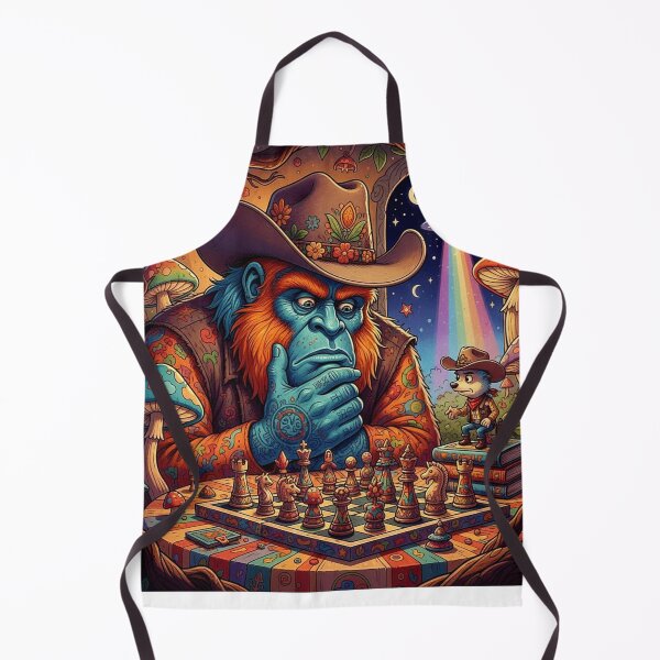 Item preview, Steve McYeti and Bullitt's Cosmic Chess Match designed and sold by Art's Diner.