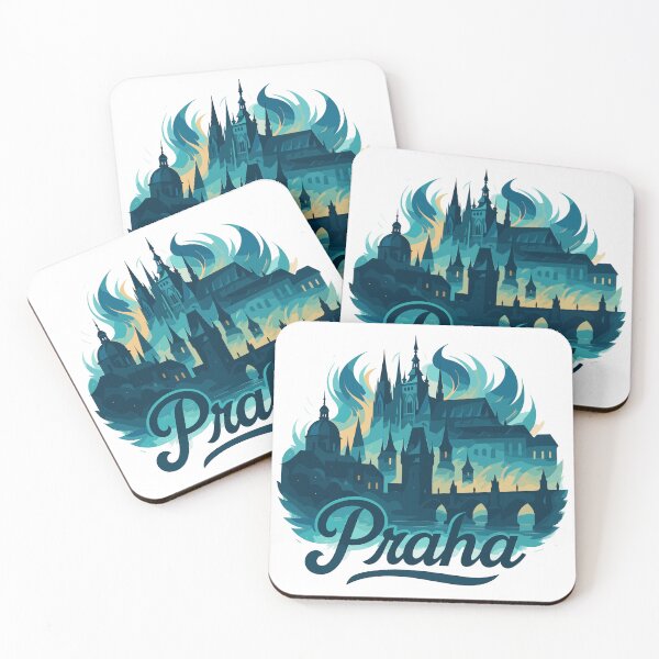 Item preview, Prague Praha capital Czech Republic maritime gift designed and sold by Pineapple-Tree.