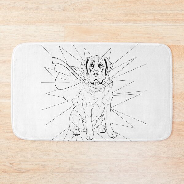 Item preview, Superdog St. Bernard designed and sold by WildLakePatterns.