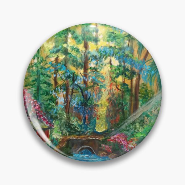 Item preview, Red Hawaiian Hut and Waterfalls designed and sold by jennyleeandjim.