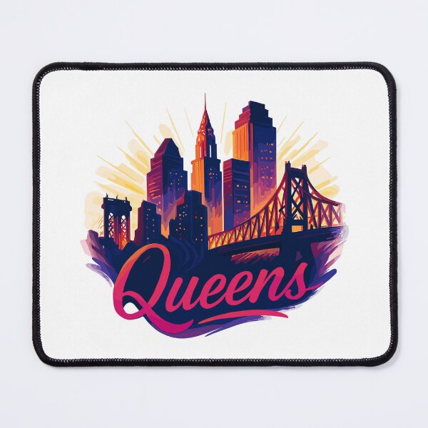 Item preview, Queens City New York Silhouette Gift designed and sold by Pineapple-Tree.