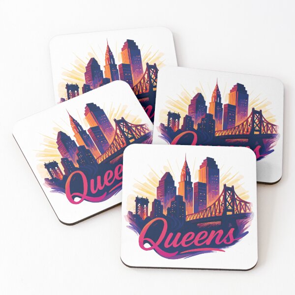 Item preview, Queens City New York Silhouette Gift designed and sold by Pineapple-Tree.