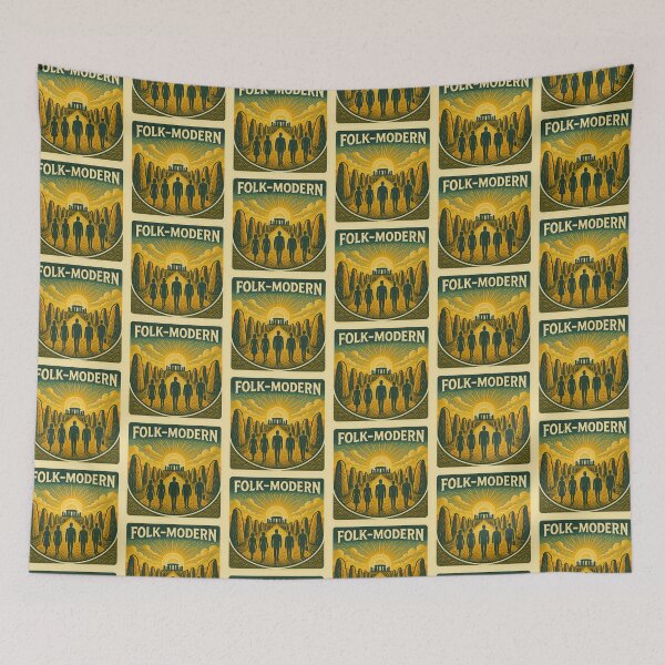 Item preview, Folk Modern designed and sold by FolkFoundry.