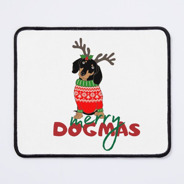 Item preview, Merry Dogmas Dachshund Christmas Sweater Cute Holiday Dog Design designed and sold by PatiMood.