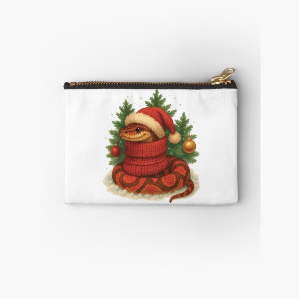 Item preview, Cute Christmas Snake in Santa Hat designed and sold by Fam19.