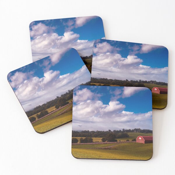 Item preview, Red Barn In Rolling Countryside designed and sold by Jim Love.