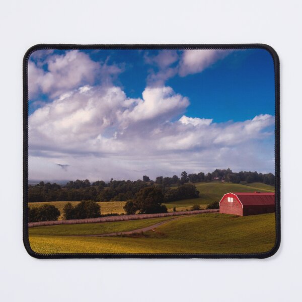 Item preview, Red Barn In Rolling Countryside designed and sold by Jim Love.