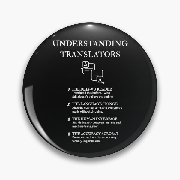 Item preview, Linguistics Nerd Gift – Hilarious Translator Definition – Black designed and sold by PsyFlow35.