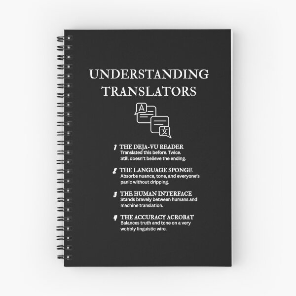 Item preview, Linguistics Nerd Gift – Hilarious Translator Definition – Black designed and sold by PsyFlow35.