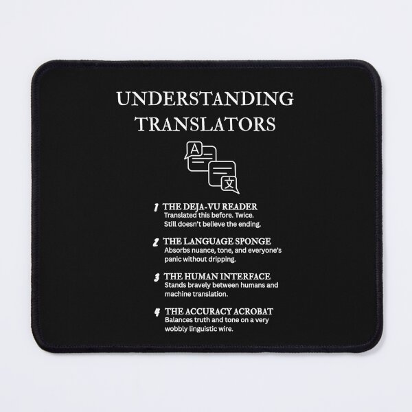 Item preview, Linguistics Nerd Gift – Hilarious Translator Definition – Black designed and sold by PsyFlow35.