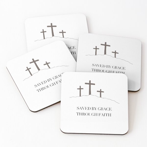 Item preview, Saved by Grace through Faith designed and sold by Christian Mom Life.