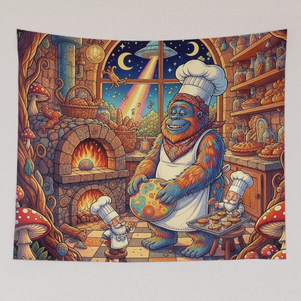 Item preview, Chef McYeti and Bullitt's Psychedelic Bakery designed and sold by Art's Diner.
