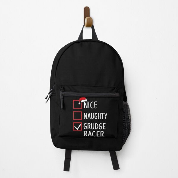 Item preview, Nice Naughty Grudge Racer – Funny Christmas Drag Racing Checklist designed and sold by CarantinedChaos.