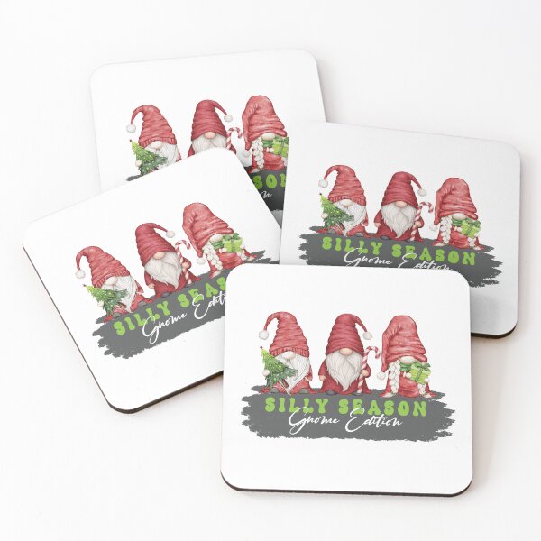 Item preview, Silly Season Gnome Edition – Cute Christmas Gnome Trio designed and sold by SingerNZ.
