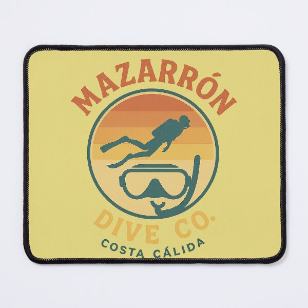 Item preview, Mazarrón Dive Co. Retro 70s Sunset Design designed and sold by The Murcian Path.