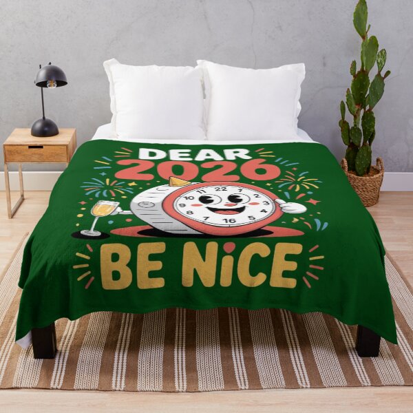 Item preview, Dear 2026, Be Nice – Funny New Year T-Shirt designed and sold by GreenSide Santa Threads.