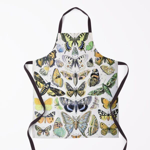 Item preview, Butterflies displaying brightly coloured patterned wings designed and sold by claireseyeview.