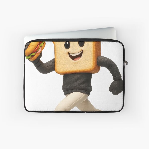 Item preview, 3D Sandwich Guy Throw | Funny Food Character Design designed and sold by LatestDesign95.