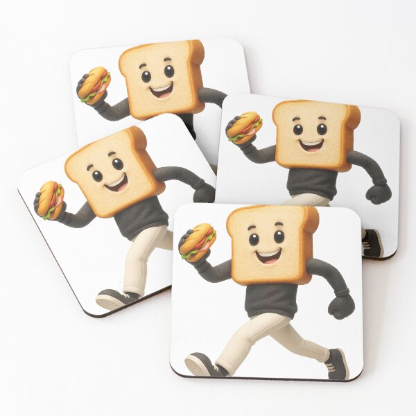 Item preview, 3D Sandwich Guy Throw | Funny Food Character Design designed and sold by LatestDesign95.