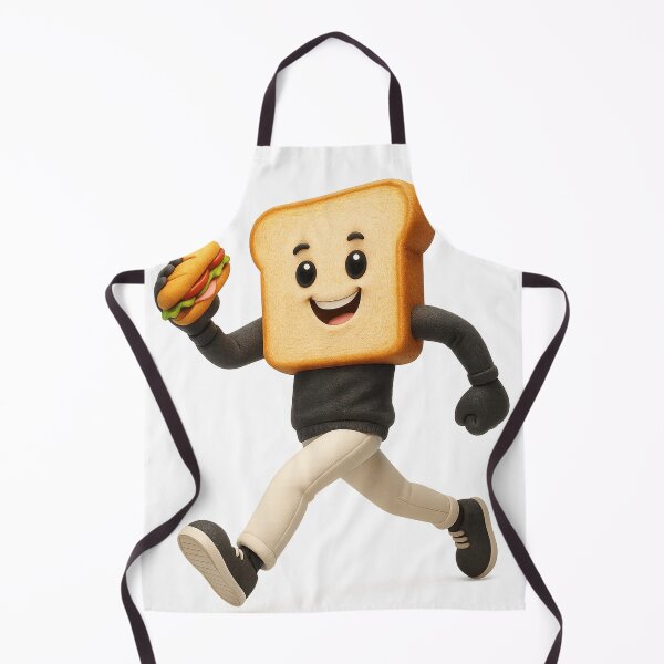 Item preview, 3D Sandwich Guy Throw | Funny Food Character Design designed and sold by LatestDesign95.