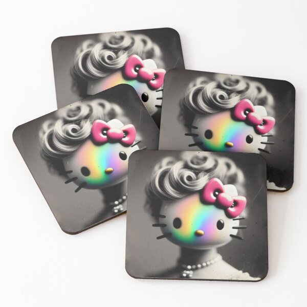 Item preview, Purrfectly Papped: Rainbow Realness in Retro Rizz   designed and sold by Print Fiction.
