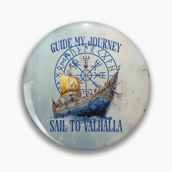 Item preview, Viking Longship – Guide My Journey, Sail to Valhalla designed and sold by MysticOzzy.