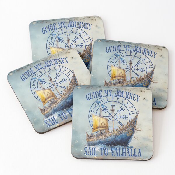Item preview, Viking Longship – Guide My Journey, Sail to Valhalla designed and sold by MysticOzzy.