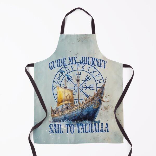 Item preview, Viking Longship – Guide My Journey, Sail to Valhalla designed and sold by MysticOzzy.