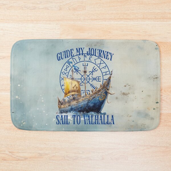 Item preview, Viking Longship – Guide My Journey, Sail to Valhalla designed and sold by MysticOzzy.