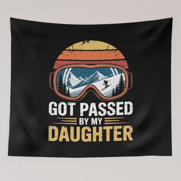 Item preview, Got Passed by My Daughter | Skiing Goggles Vintage Mountain Design designed and sold by Gogetgiggles.