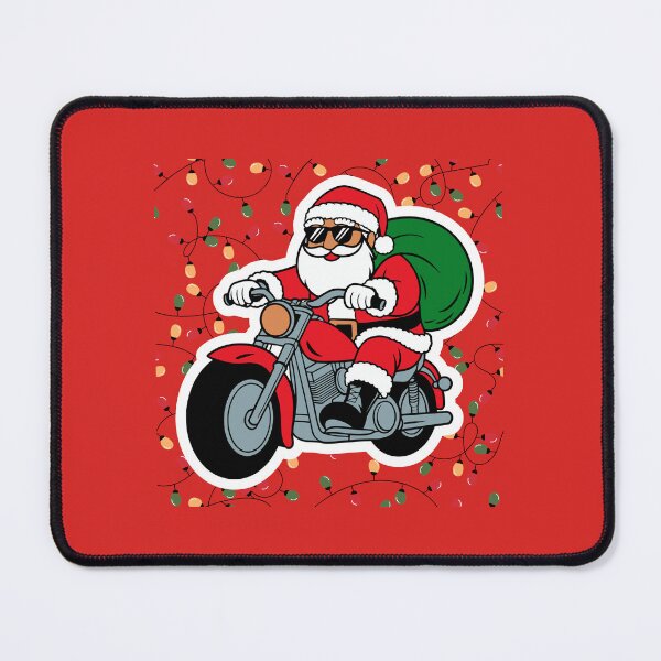 Item preview, Moto Santa Is Coming designed and sold by FanFest.