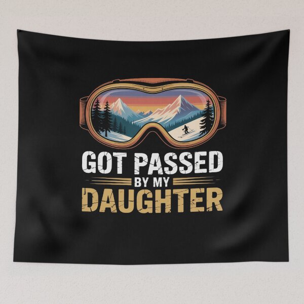 Item preview, Got Passed by My Daughter | Skiing Goggles Vintage Mountain Design designed and sold by Gogetgiggles.