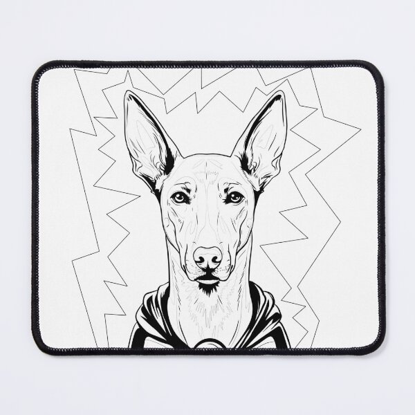 Item preview, Superdog Pharaoh Hound designed and sold by WildLakePatterns.