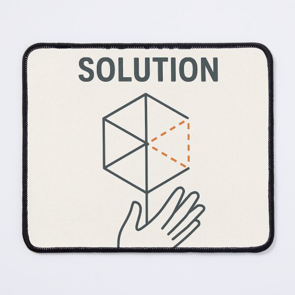 Item preview, The Problem Is the Solution – LunaPrint Series designed and sold by LunaPoster.
