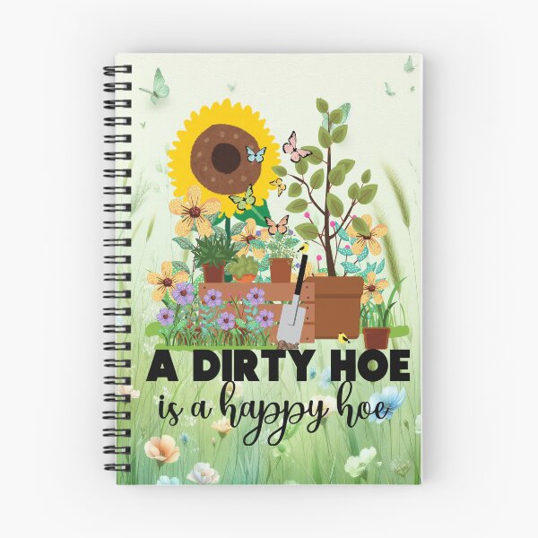 Item preview, A Dirty Hoe Is a Happy Hoe – Funny Gardening Design designed and sold by MysticOzzy.