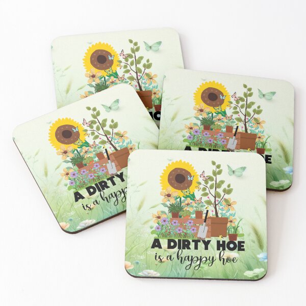 Item preview, A Dirty Hoe Is a Happy Hoe – Funny Gardening Design designed and sold by MysticOzzy.