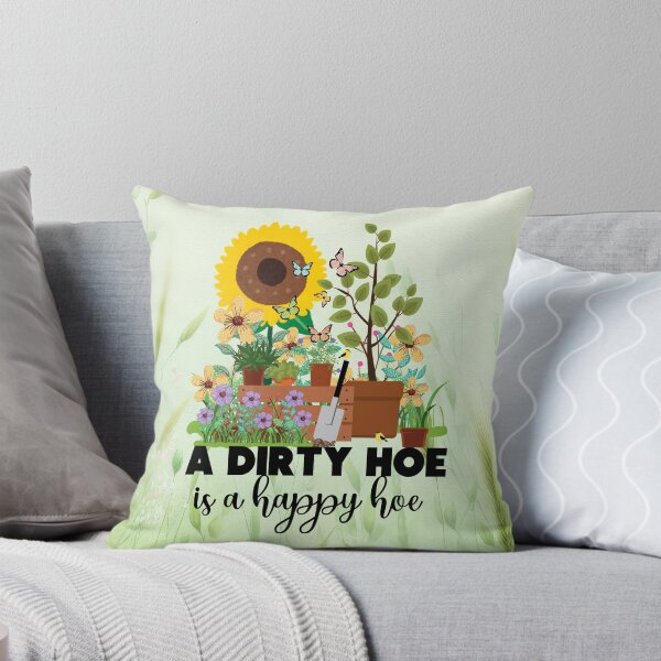 Item preview, A Dirty Hoe Is a Happy Hoe – Funny Gardening Design designed and sold by MysticOzzy.