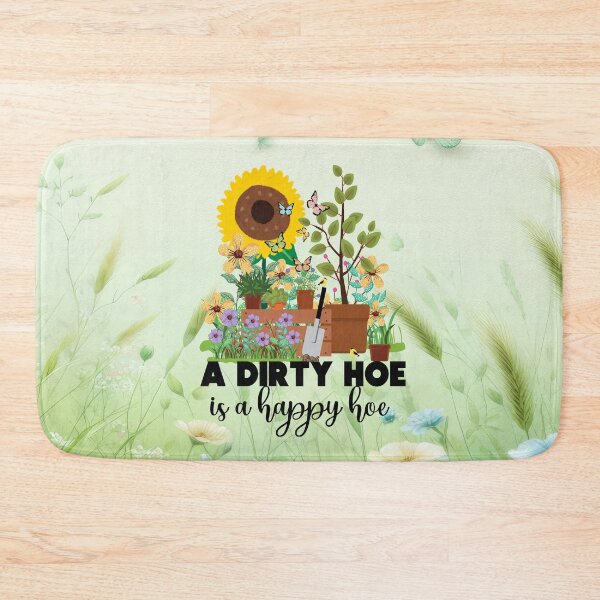 Item preview, A Dirty Hoe Is a Happy Hoe – Funny Gardening Design designed and sold by MysticOzzy.