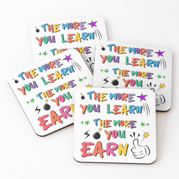 Item preview, the more you learn the more you earn designed and sold by ScOrPiOn sHoP.